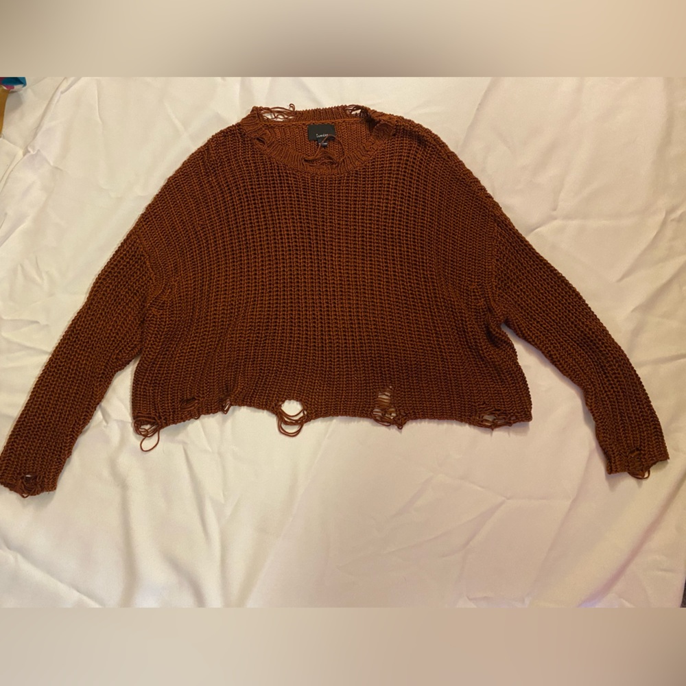 Distressed Sweater